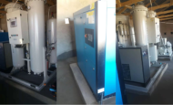 安装箱| 15m³氧气发生器系统安装在莱索托